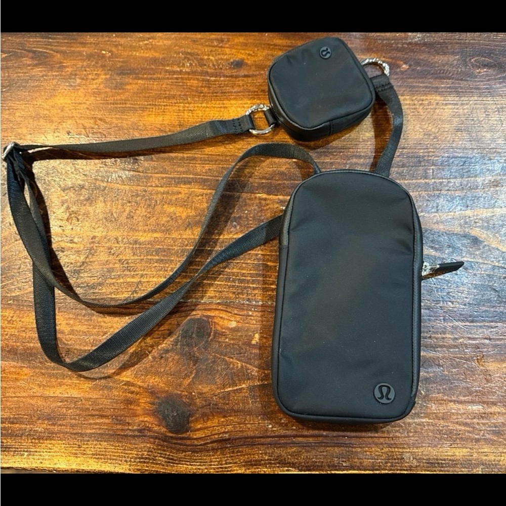 lululemon athletica Black crossbody bag